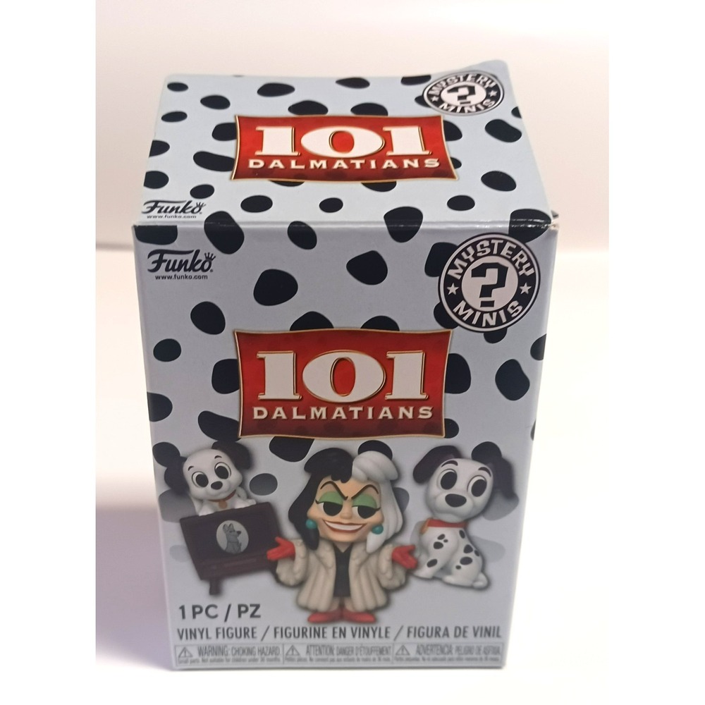 NOB Funko Disney Mystery Minis 101 Dalmatians LUCKY 1/12 Uncommon Vinyl Figure - Picture 9 of 15